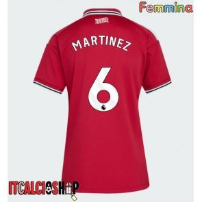 Manchester United Lisandro Martinez #6 Prima Maglia Femmina 2026-27 Manica Corta